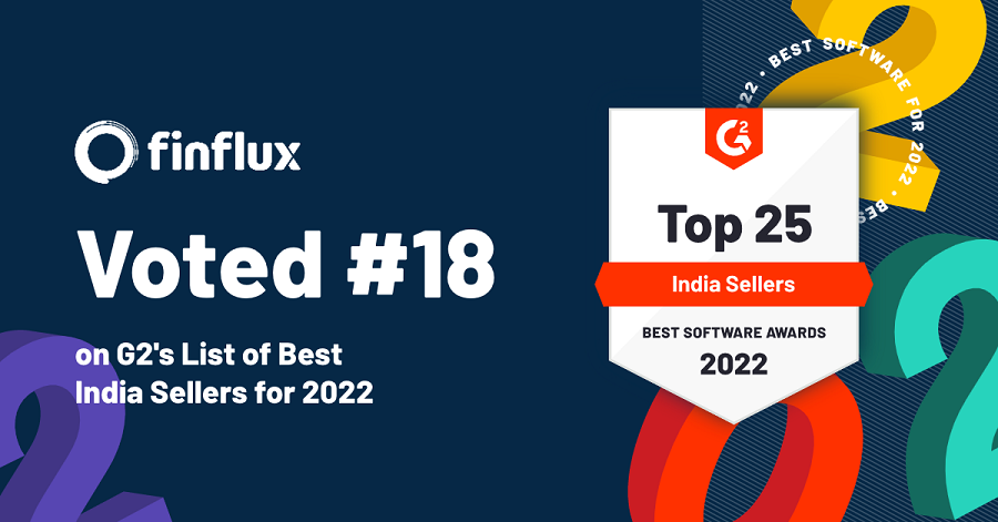 Finflux wins a spot on “G2’s 2022 Best Software Awards” India Sellers List For its Cloud Lending System