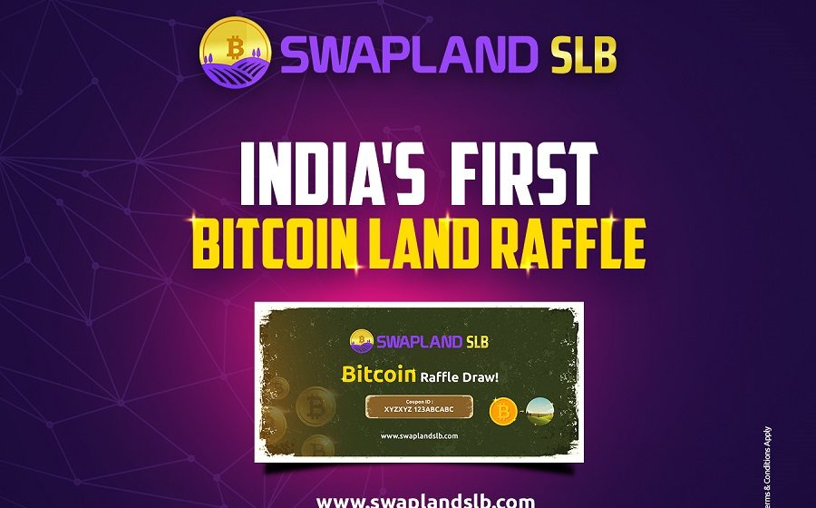 SwapLand SLB launches India’s First Phygital Bitcoin Raffle