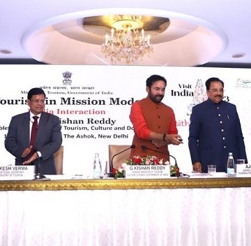 Shri G. Kishan Reddy launches ‘Best Tourism Village Competition Portal’, Global Tourism Investor Summit 2023 Portal and Rural Tourism Portal in New Delhi