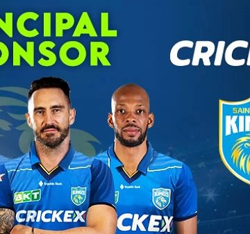 Crickex Partners With Saint Lucia Kings As Principal Sponsor For The Caribbean Premier League 2023