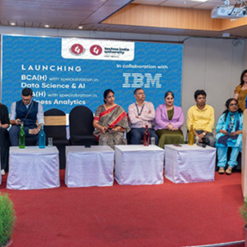 Techno India University, West Bengal, in collaboration with IBM, launches BBA in Business Analytics and BCA in Data Science & AI for 2024