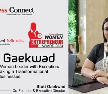 Women Entrepreneur Award-2024: Celebrating the Leadership of Stuti Gaekwad at Radical Minds Technologies Pvt. Ltd