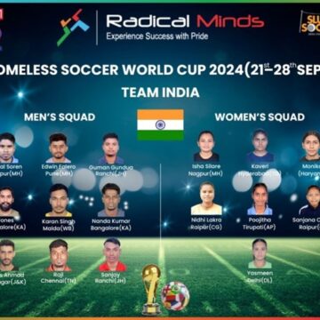 Radical Minds Cheers for Team India as Homeless World Cup 2024 Approaches